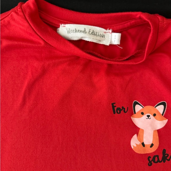 Weekend Edition Fox PJ Set - Picture 4 of 8